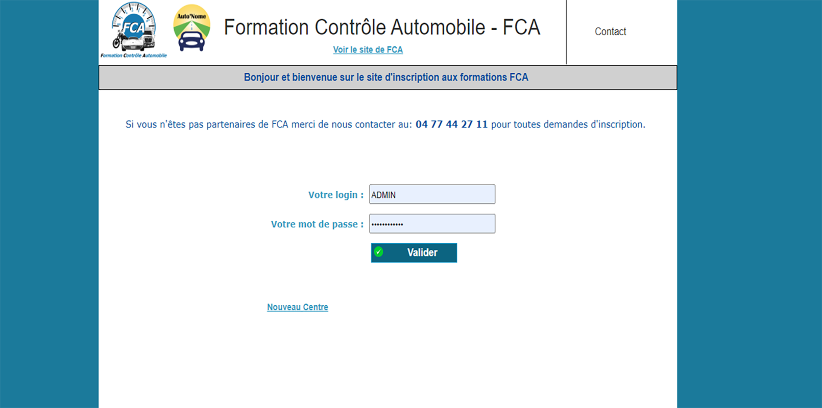 FCA Inscriptions